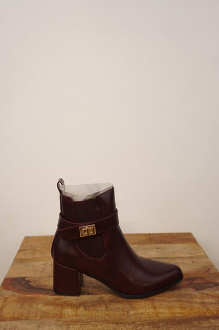 Garde-robe - Korte Laarzen - Bordeaux