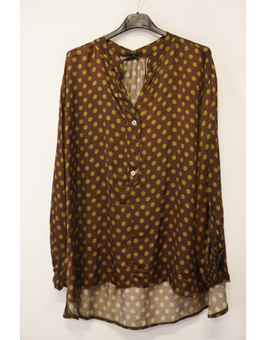 Garde-robe - Blouse - Groen-bruin