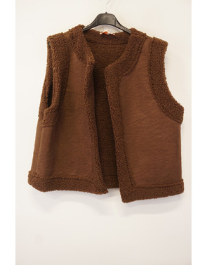 Garde-robe - Gilet - Bruin