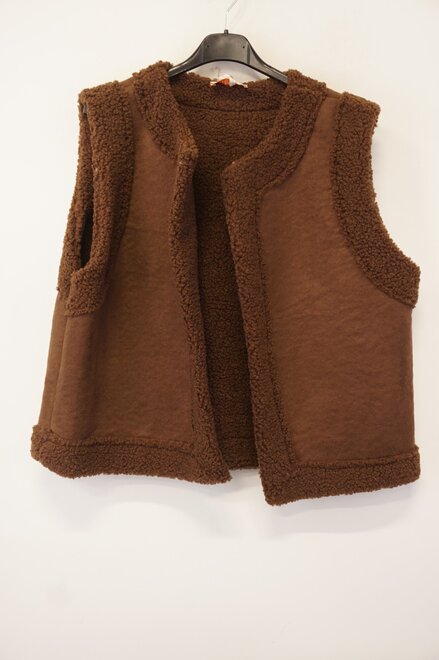 Garde-robe - Gilet - Bruin