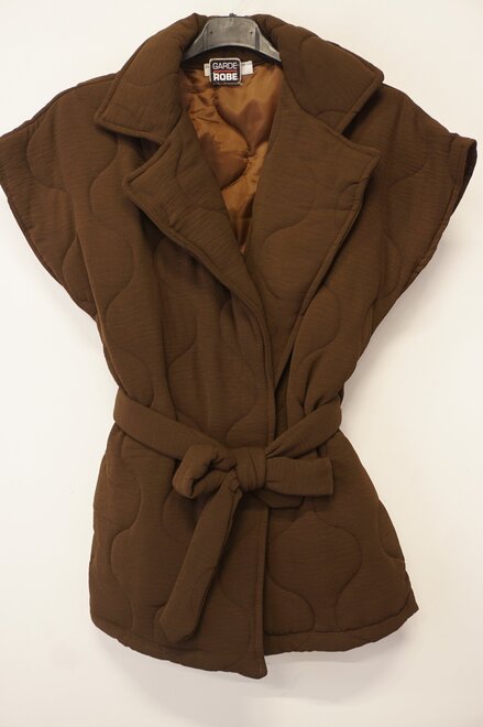 Garde-robe - body warmer - Bruin