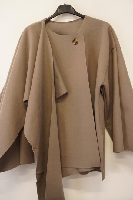 Garde-robe - Poncho - Taupe