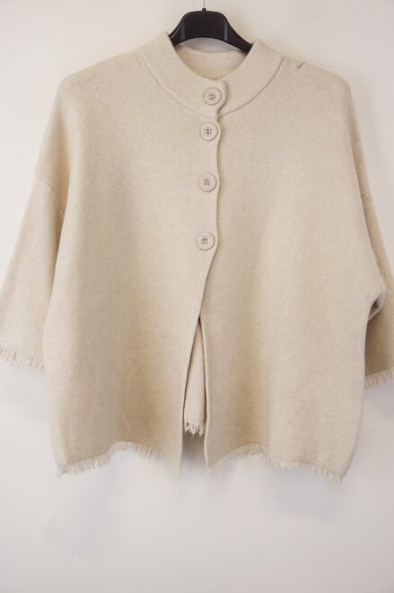 Garde-robe - Gilet - Ecru