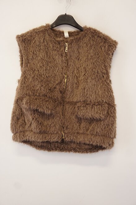 Garde-robe - Gilet - Bruin
