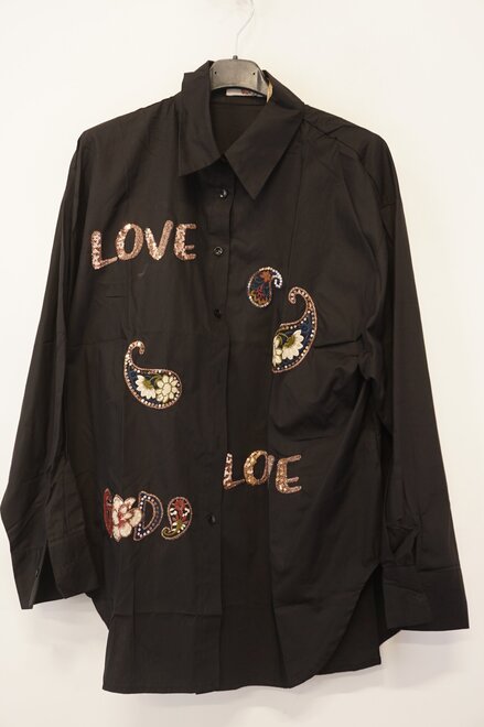 Garde-robe - Blouse - Zwart