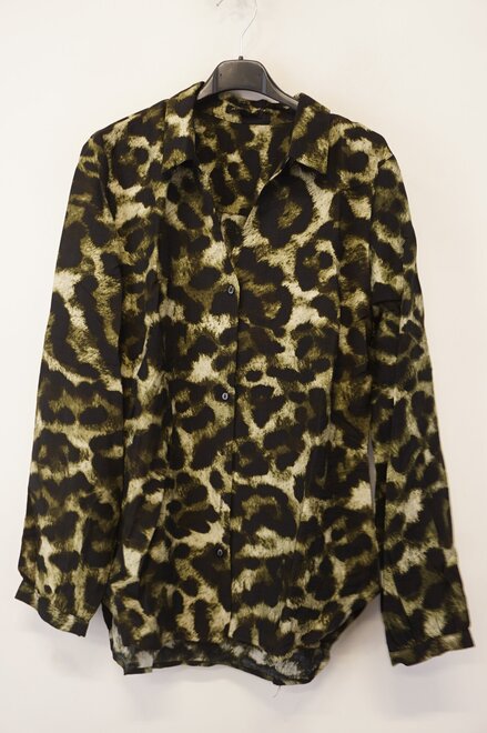 Garde-robe - Blouse - Zwart-groen