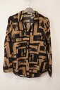 Garde-robe - Blouse - Zwart-beige