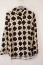 Garde-robe - Blouse - Zwart-beige