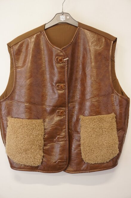 Garde-robe - Gilet - Bruin