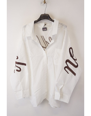 Garde-robe - Blouse - Wit-bruin
