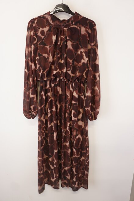 Garde-robe - Lang kleed - Bruin