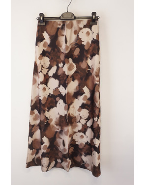 Garde-robe - Lange Rok - Zwart-beige