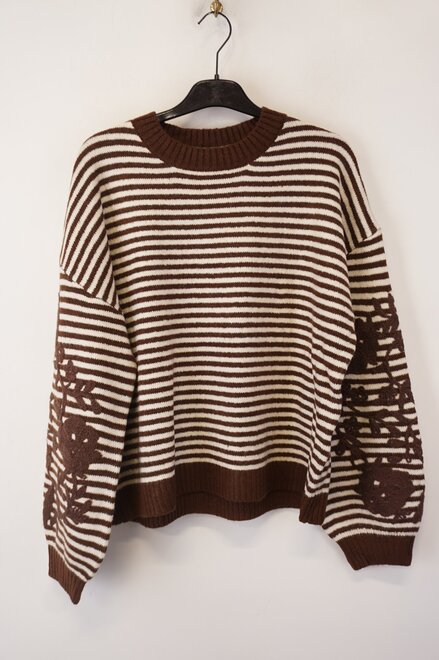 Garde-robe - Pull - Beige-bruin