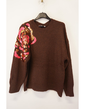 Garde-robe - Pull - Donker bruin