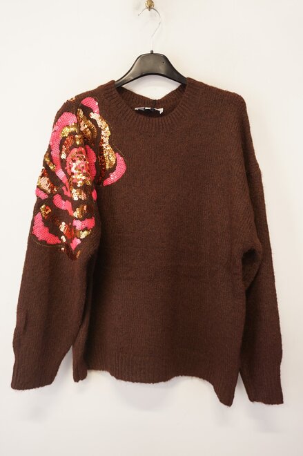 Garde-robe - Pull - Donker bruin