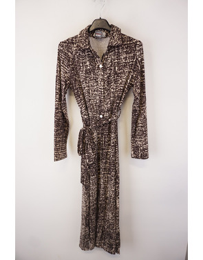Garde-robe - Lang kleed - Beige-bruin