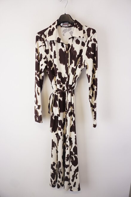 Garde-robe - Lang kleed - Beige-bruin