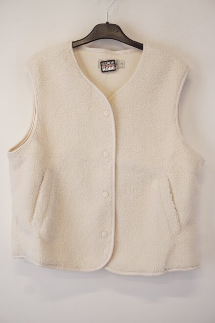 Garde-robe - body warmer - Ecru