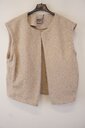 Garde-robe - Gilet - Ecru