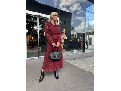 Garde-robe - Lang kleed - Bordeaux