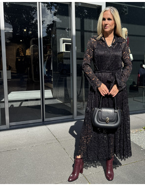 Garde-robe - Lang kleed - Zwart