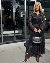 Garde-robe - Lang kleed - Zwart