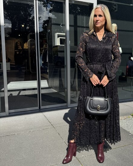 Garde-robe - Lang kleed - Zwart