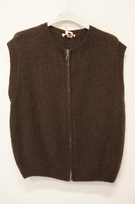 Garde-robe - Gilet - Bruin