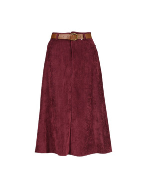 Amelie &amp; Amelie - Halflange Rok - Bordeaux
