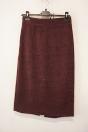 Garde-robe - Halflange Rok - Bordeaux