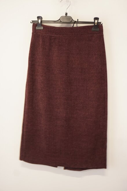 Garde-robe - Halflange Rok - Bordeaux