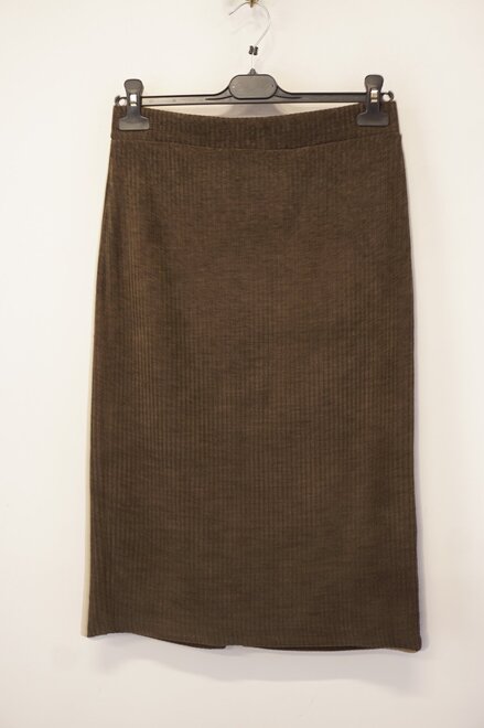 Garde-robe - Halflange Rok - Bruin