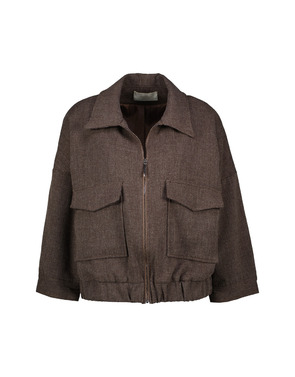 Amelie &amp; Amelie - BOMBER - Bruin