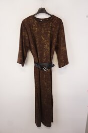 Garde-robe - Lang kleed - Bruin