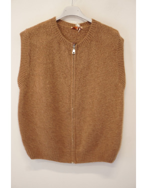 Garde-robe - Gilet - Camel