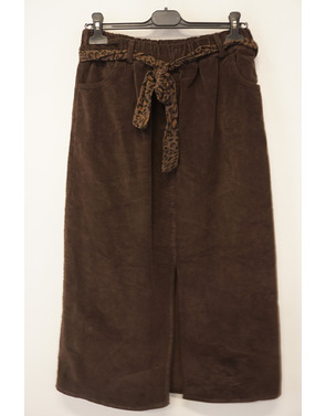 Garde-robe - Halflange Rok - Bruin