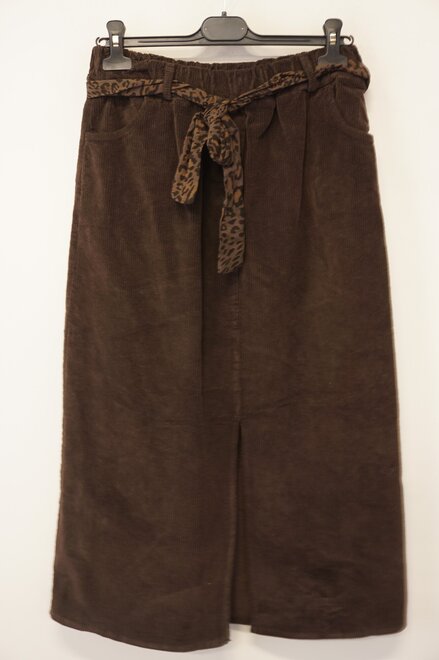 Garde-robe - Halflange Rok - Bruin