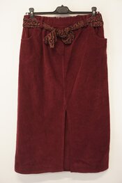 Garde-robe - Halflange Rok - Bordeaux