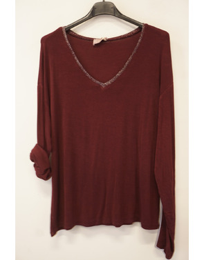 Garde-robe - Top - Bordeaux