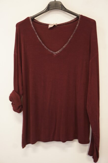 Garde-robe - Top - Bordeaux