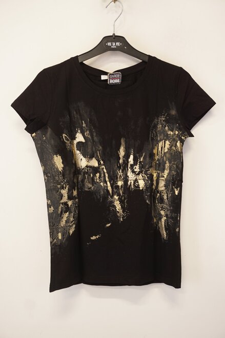 Garde-robe - T-shirt - Zwart