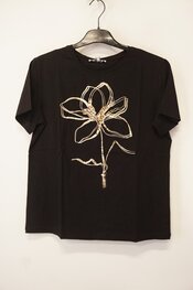 Garde-robe - T-shirt - Zwart