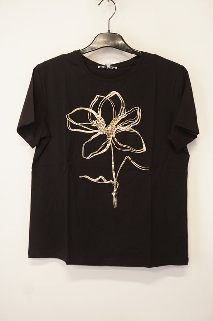 Garde-robe - T-shirt - Zwart