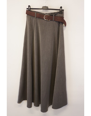 Garde-robe - Lange Rok - Grijs