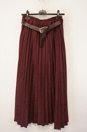 Garde-robe - Lange Rok - Bordeaux