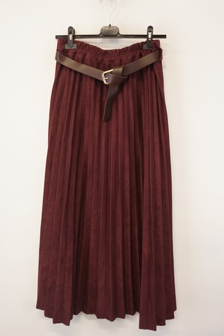 Garde-robe - Lange Rok - Bordeaux