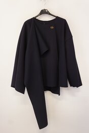 Garde-robe - Poncho - Marine