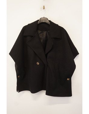 Garde-robe - Poncho - Zwart