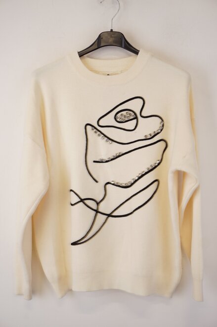 Garde-robe - Pull - Ecru