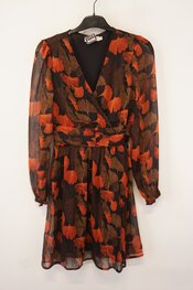 Garde-robe - Kort Kleedje - Zwart-brons